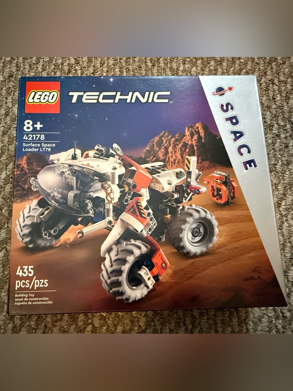 Brand NEW LEGO Technic Orange and White Space Rover Vehicle Set